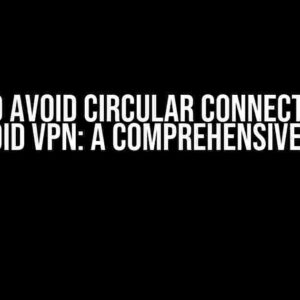 How to Avoid Circular Connections in Android VPN: A Comprehensive Guide